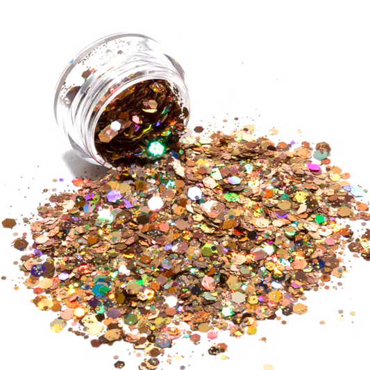 Bronzed Baby Chunky Mix Glitter