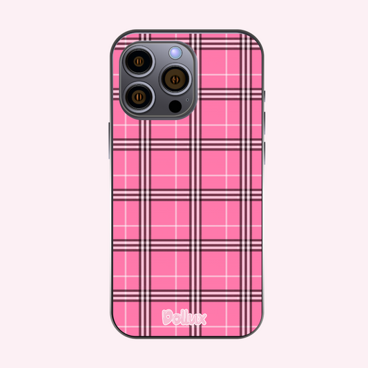 Pink Tartan iPhone Case