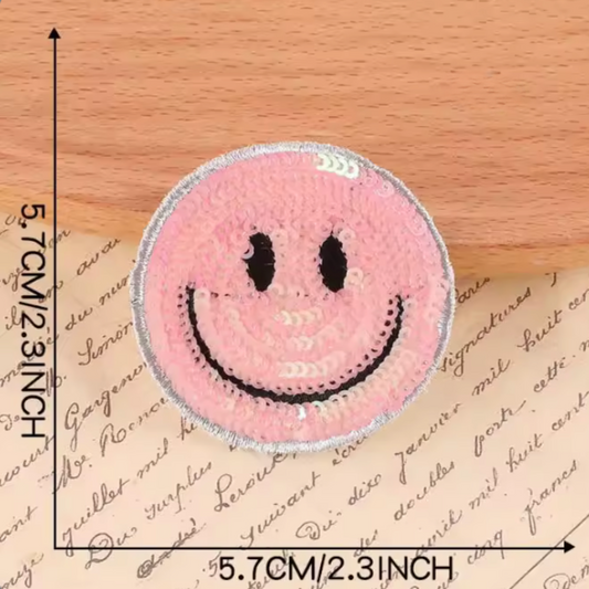 Light Pink Sequin Patch