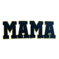 MAMA Black and Gold Chenelli Patch